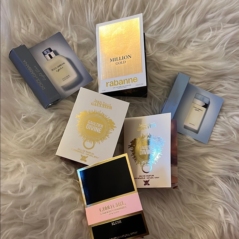 Paco Rabanne, Jean Paul Gaultier, Dolce & Gabbana, Carolina Herrera Fragrance